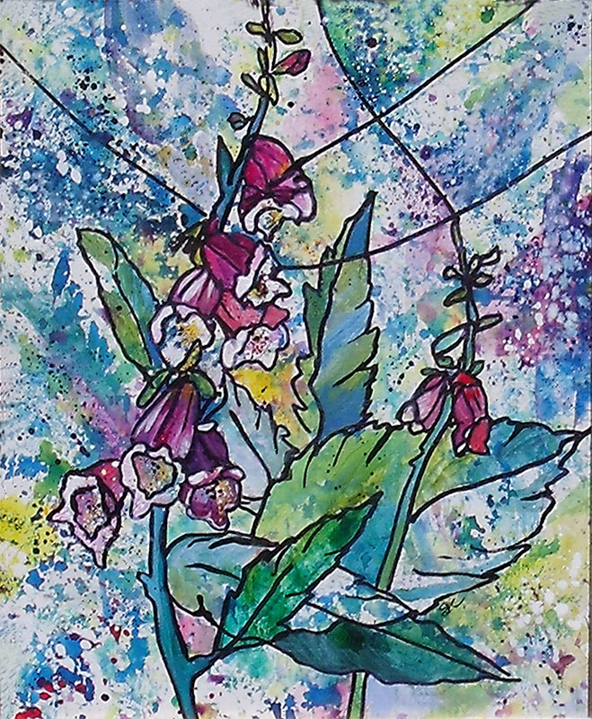 Acrylic on board