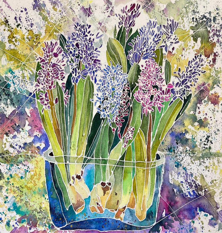 watercolour on paper