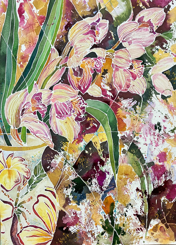 watercolour on paper